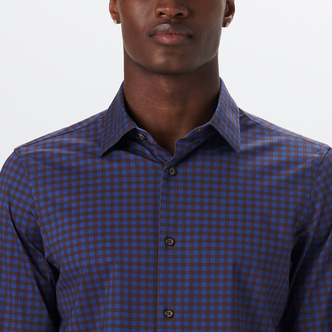 JAMES Gingham Check OoohCotton Shirt