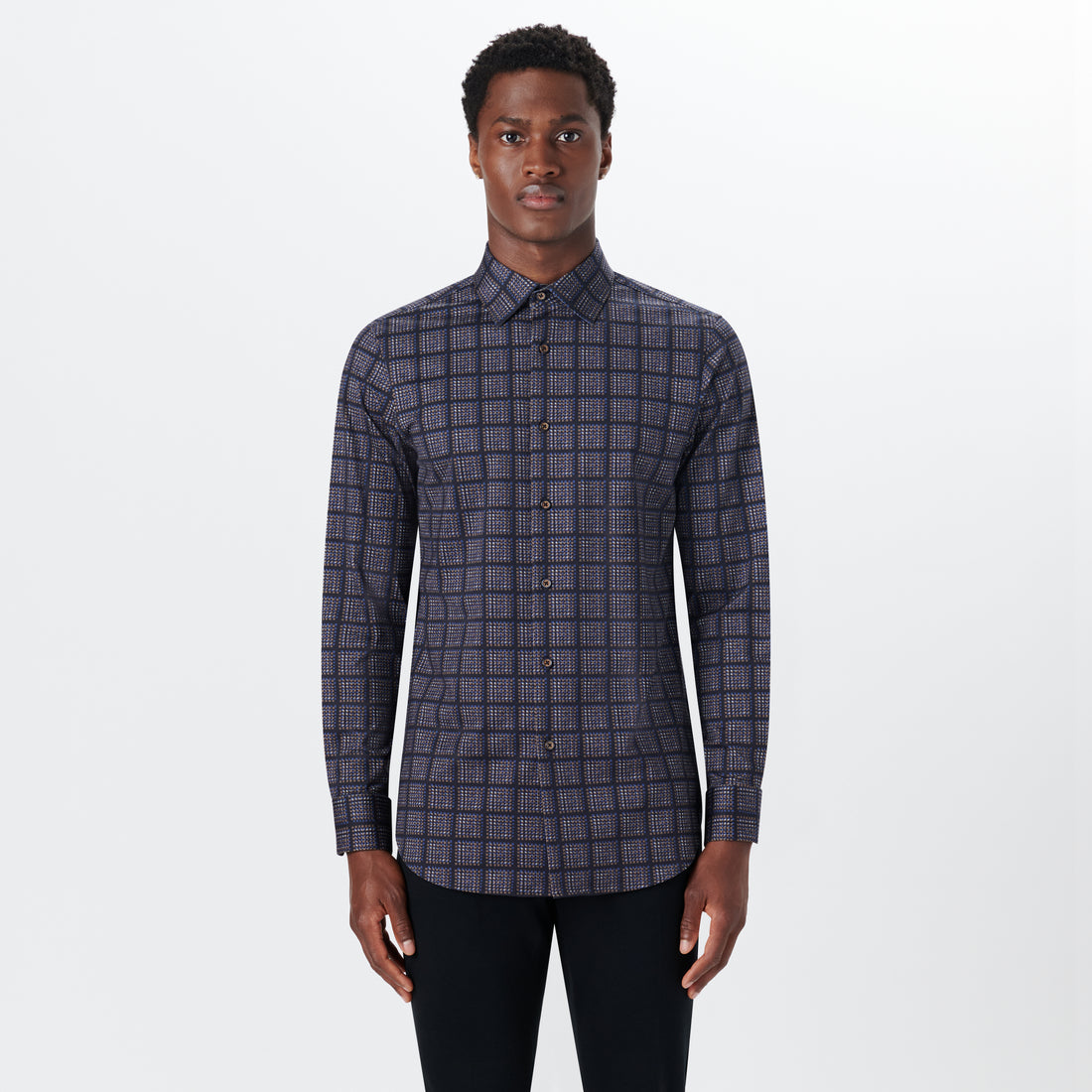 JAMES Dupplin Check OoohCotton Shirt