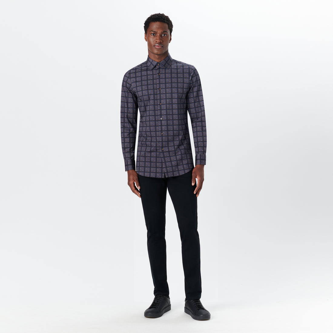 JAMES Dupplin Check OoohCotton Shirt