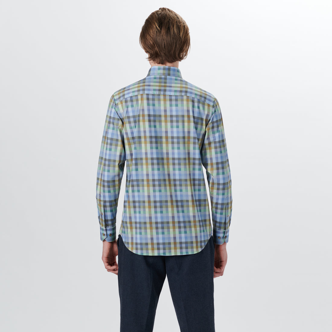 JAMES Small Check OoohCotton Shirt