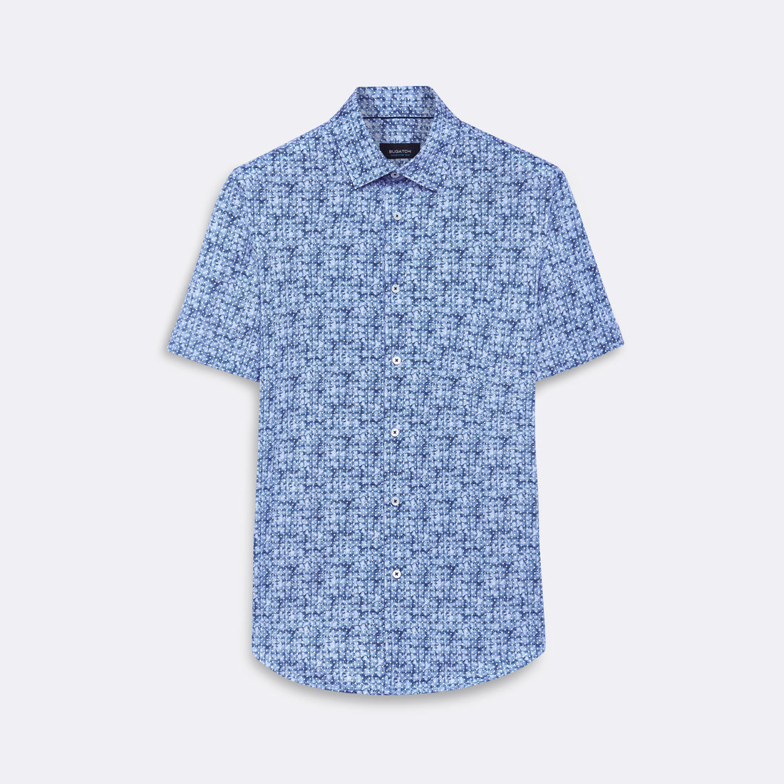 Miles Diamond Print OoohCotton Short Sleeve Shirt