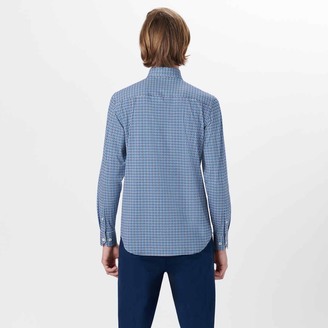 JAMES Geometric Print OoohCotton Shirt