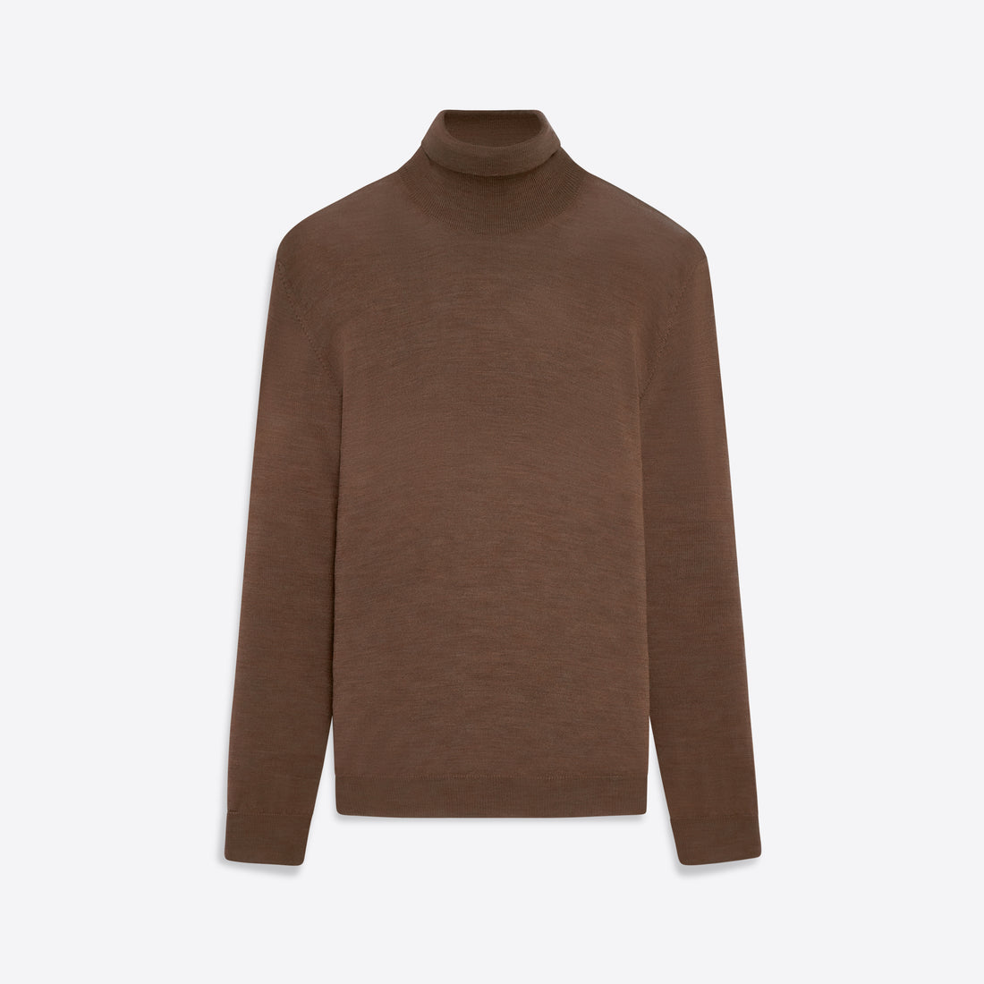 Super Merino Turtle Neck Solid Sweater