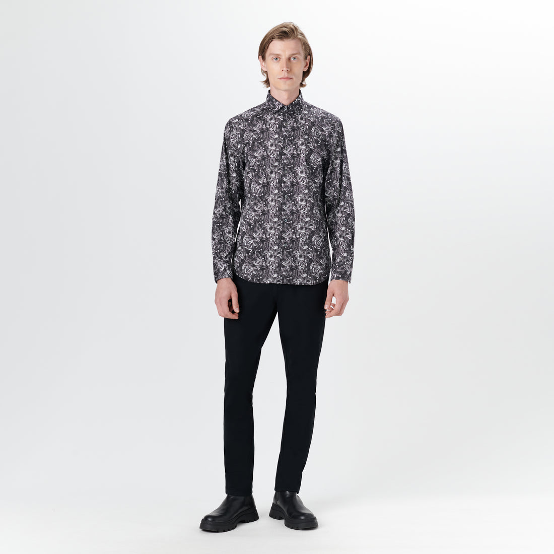 JULIAN Paisley Print Shirt