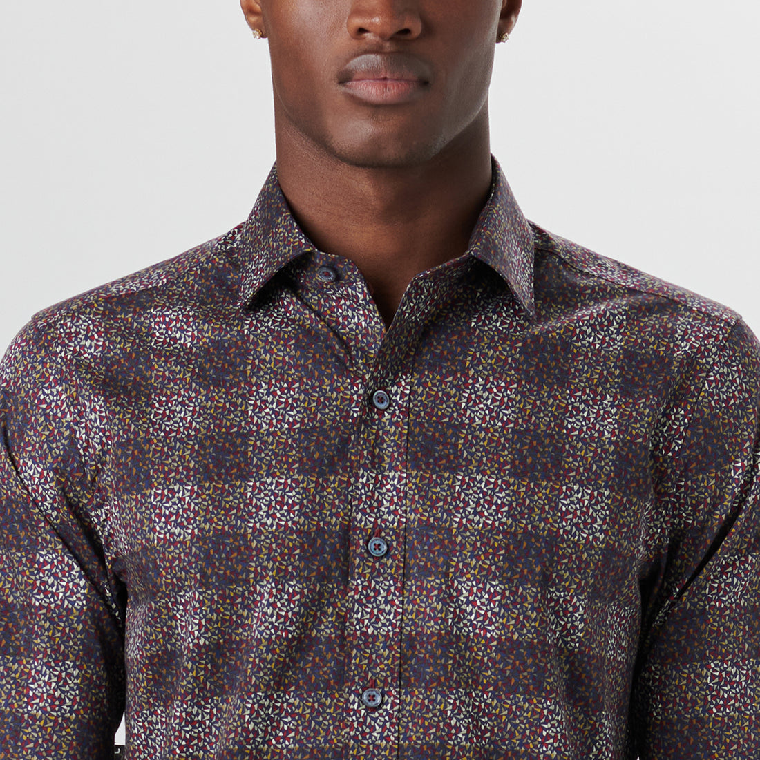 AXEL Geometric Print Shirt