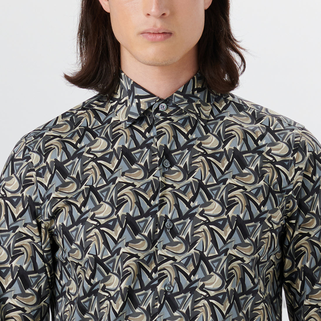 AXEL Abstract Print Shirt