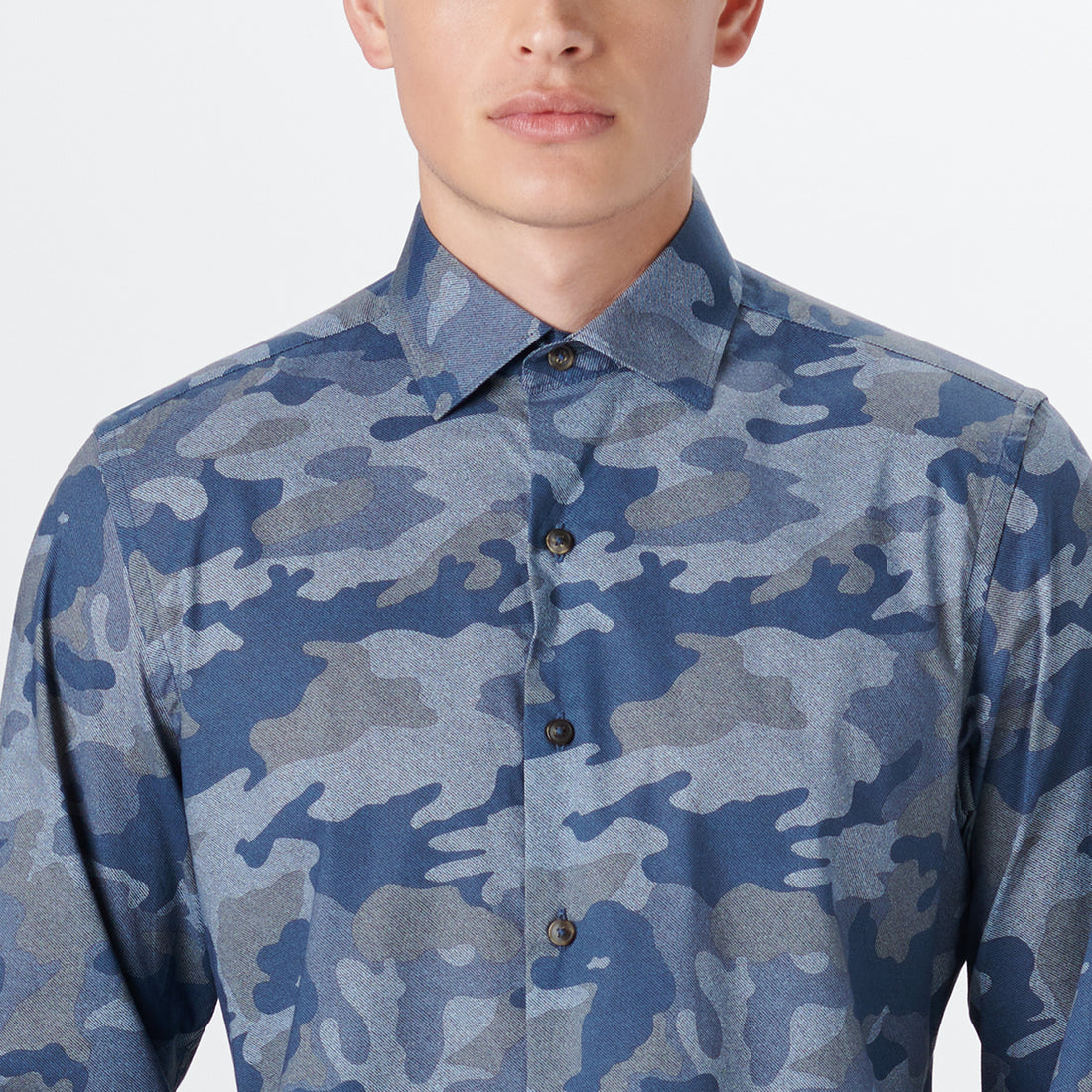 AXEL Camouflage Print Shirt