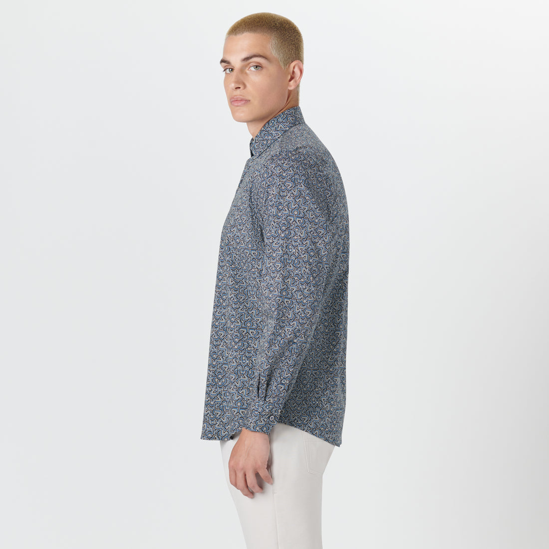 JULIAN Abstract Print Shirt