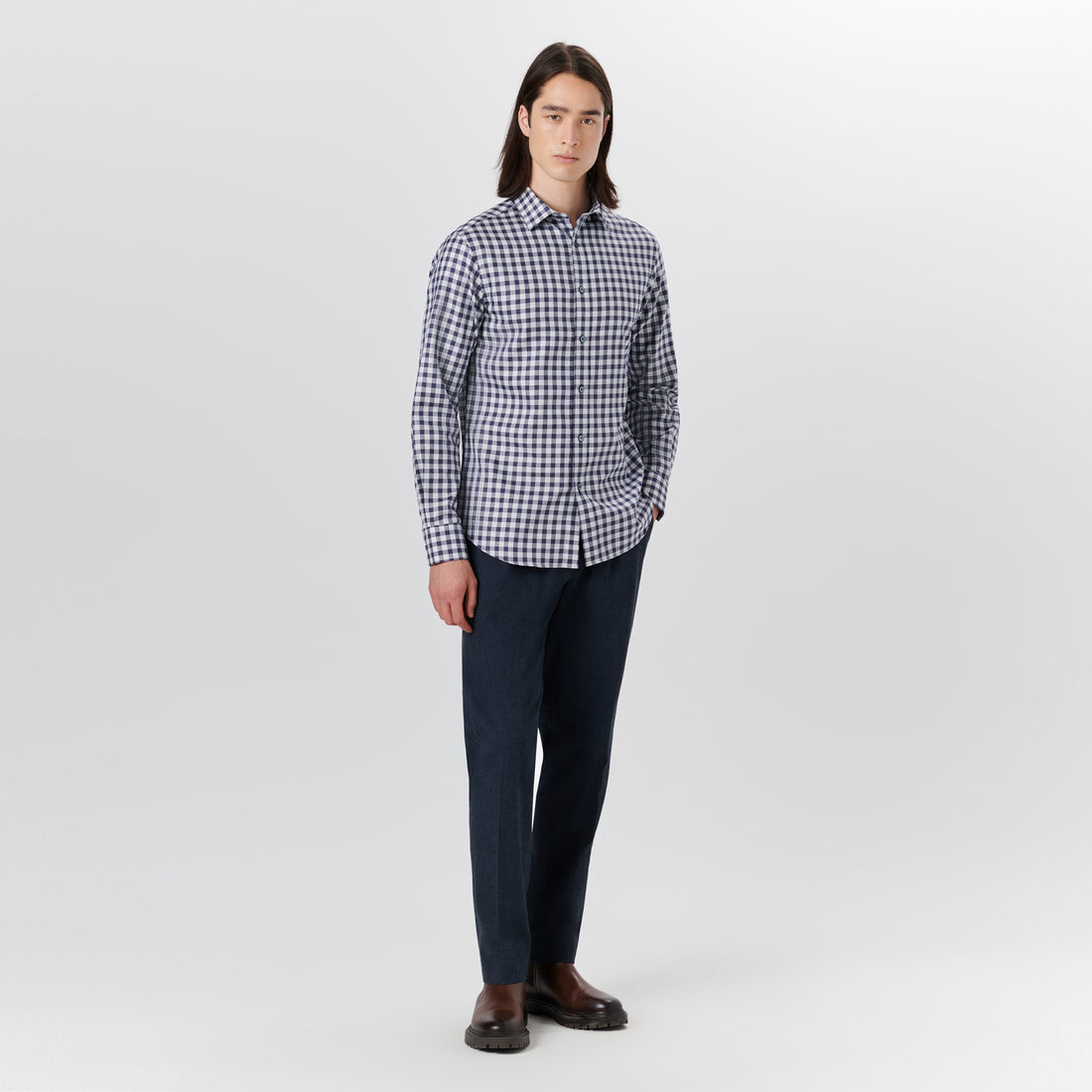 JULIAN Gingham Check Shirt