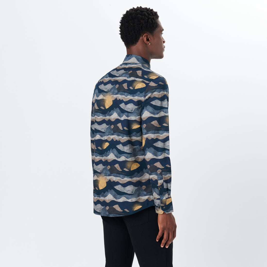 JULIAN Abstract Print Shirt