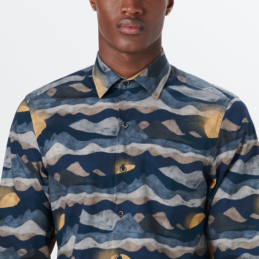 JULIAN Abstract Print Shirt