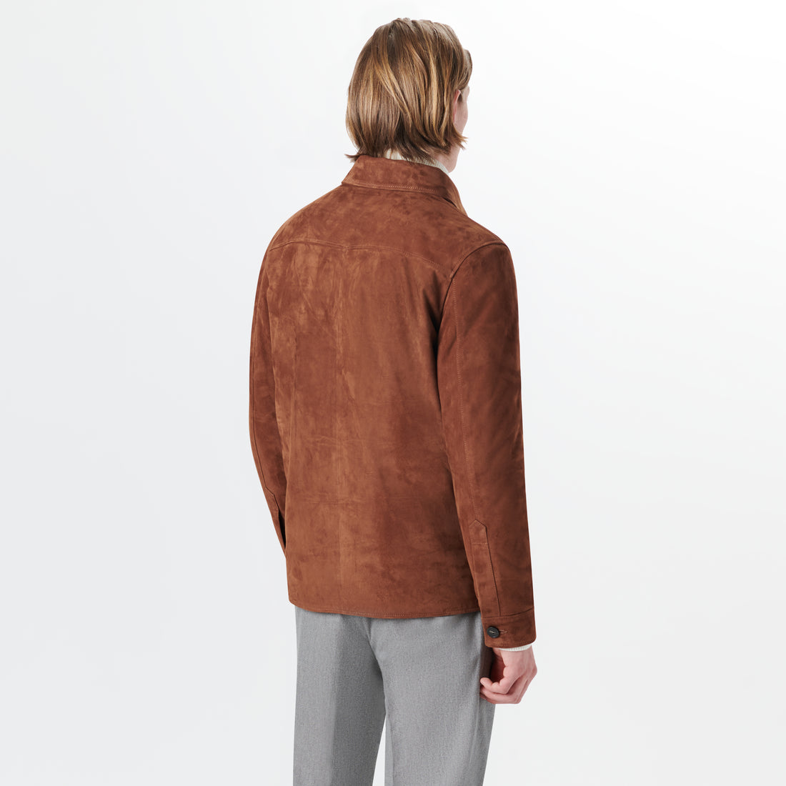 Suede Shirt Jacket