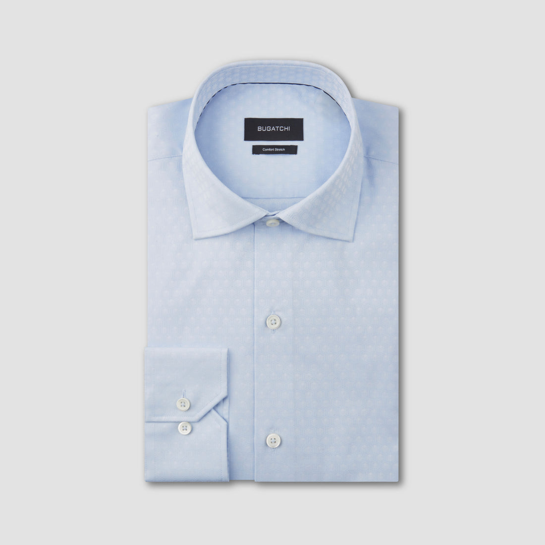 Ethan Geometric Jacquard Dress Shirt