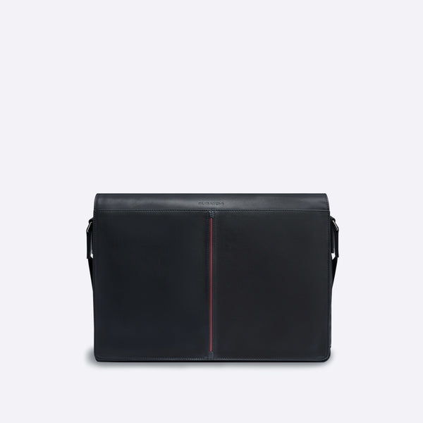 Napa Leather Messenger Bag BUGATCHI