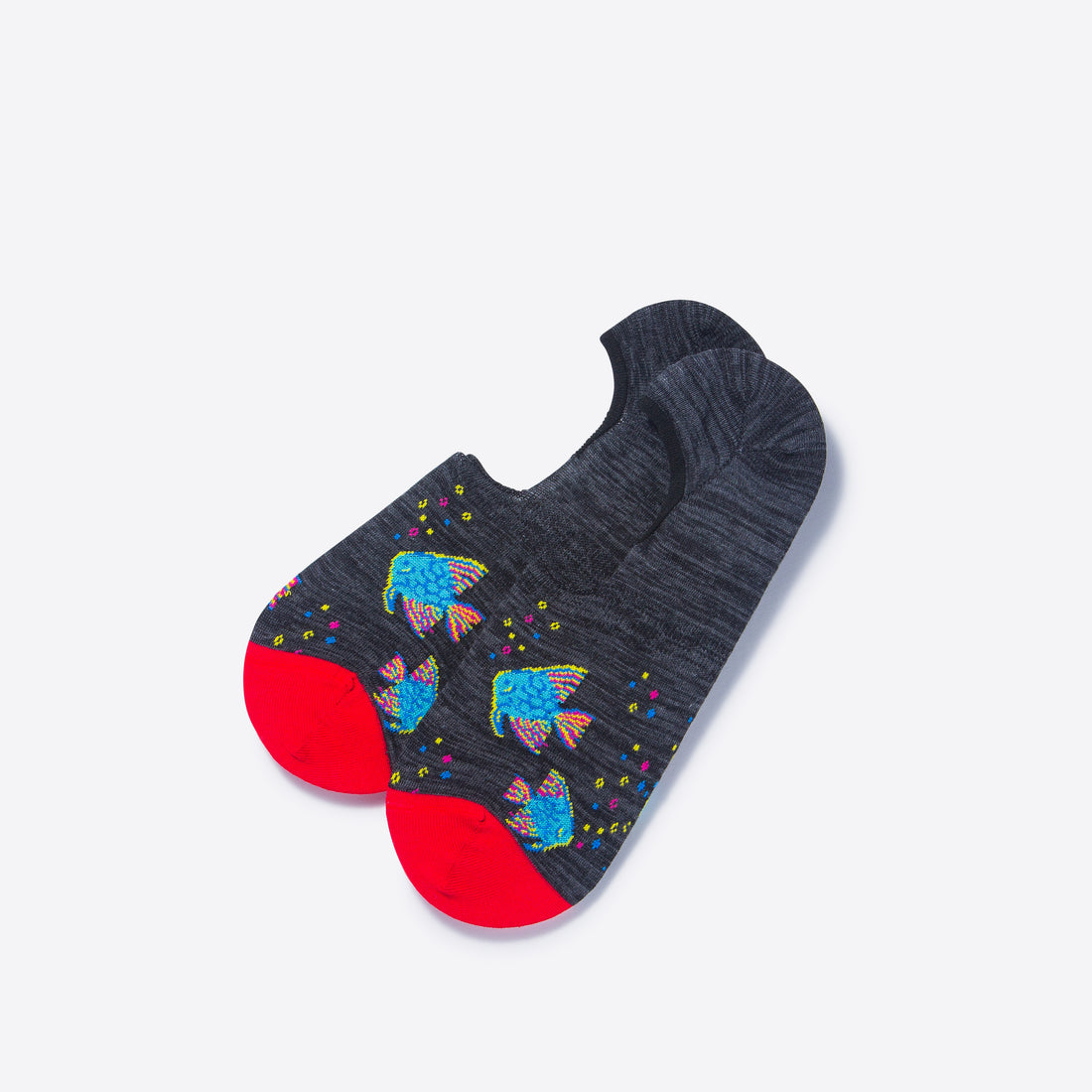 Tropical Fish No-Show Loafer Liner Socks