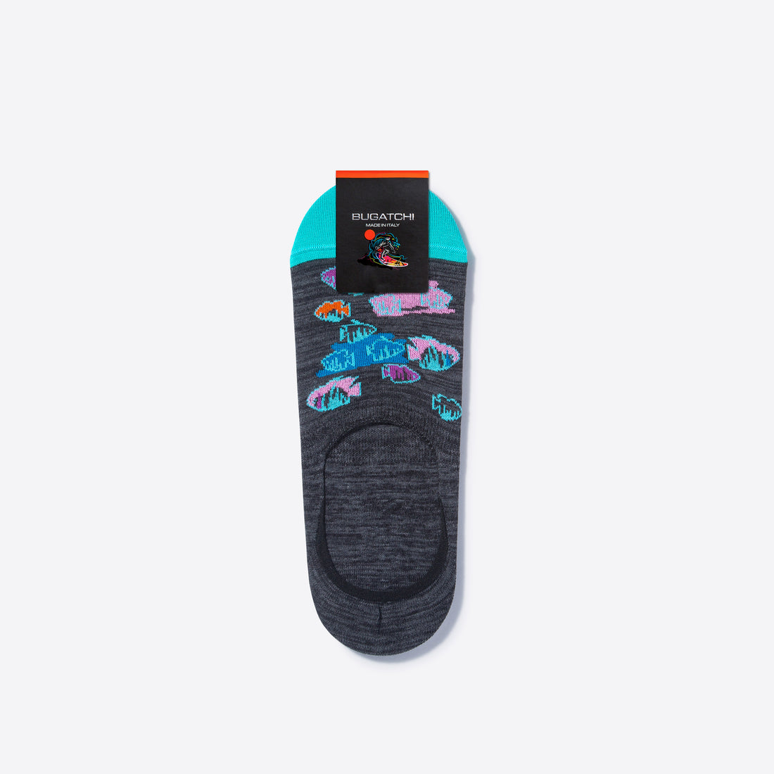 Tropical Fish No-Show Loafer Liner Socks