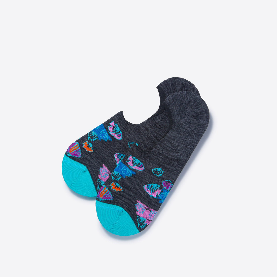 Tropical Fish No-Show Loafer Liner Socks