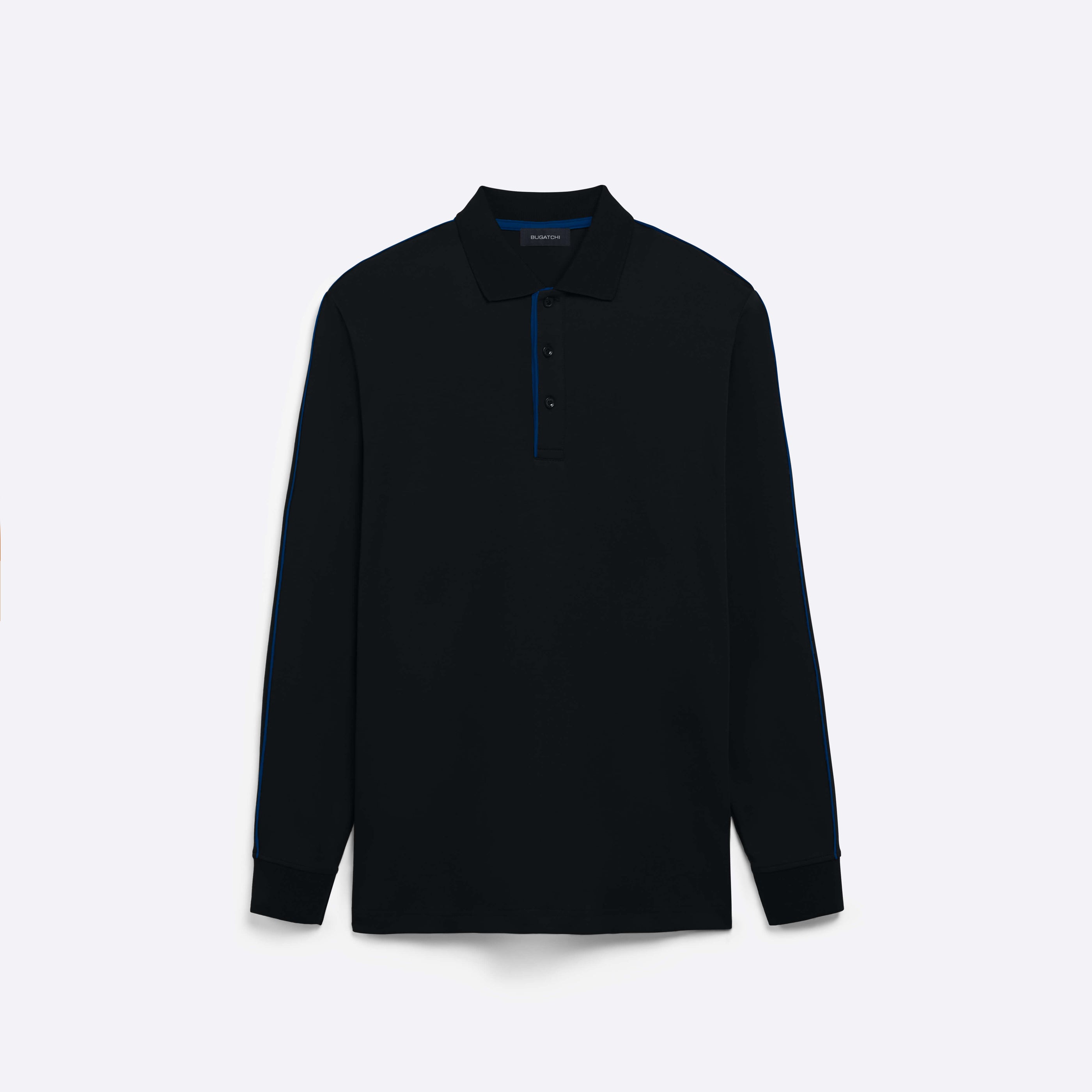 Bugatchi long outlet sleeve polo shirts