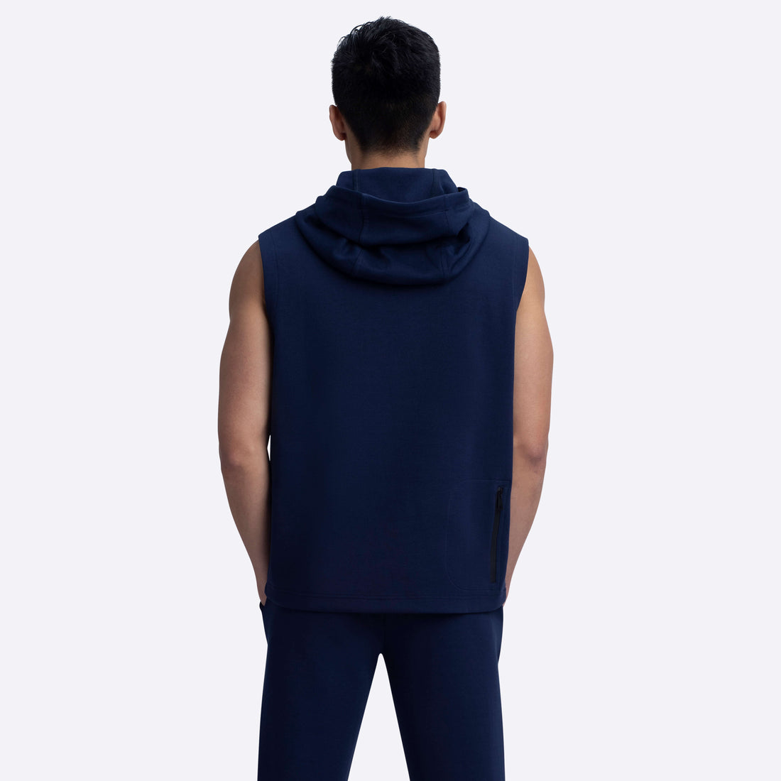 Sweatshirt Hooded Vest