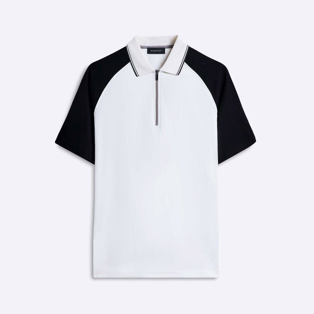 Short Sleeve Quarter Zip Polo