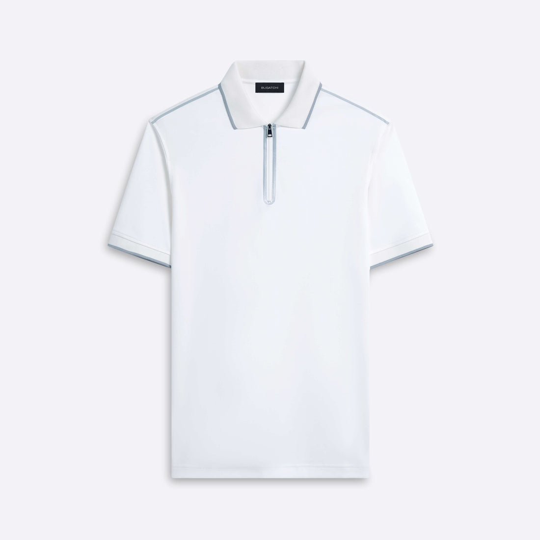 Short Sleeve Quarter Zip Polo