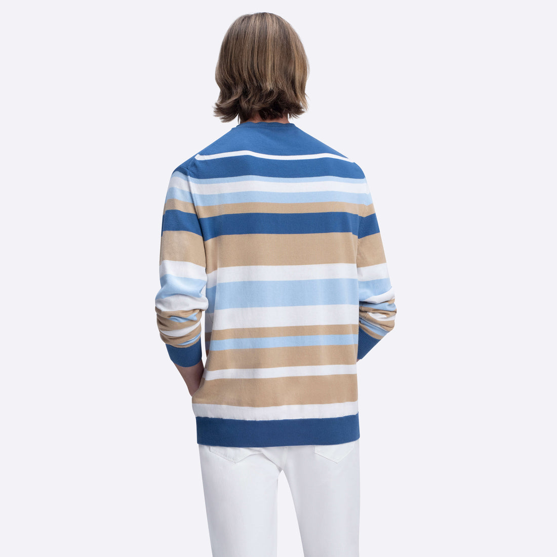 Striped Crew Neck Sweater