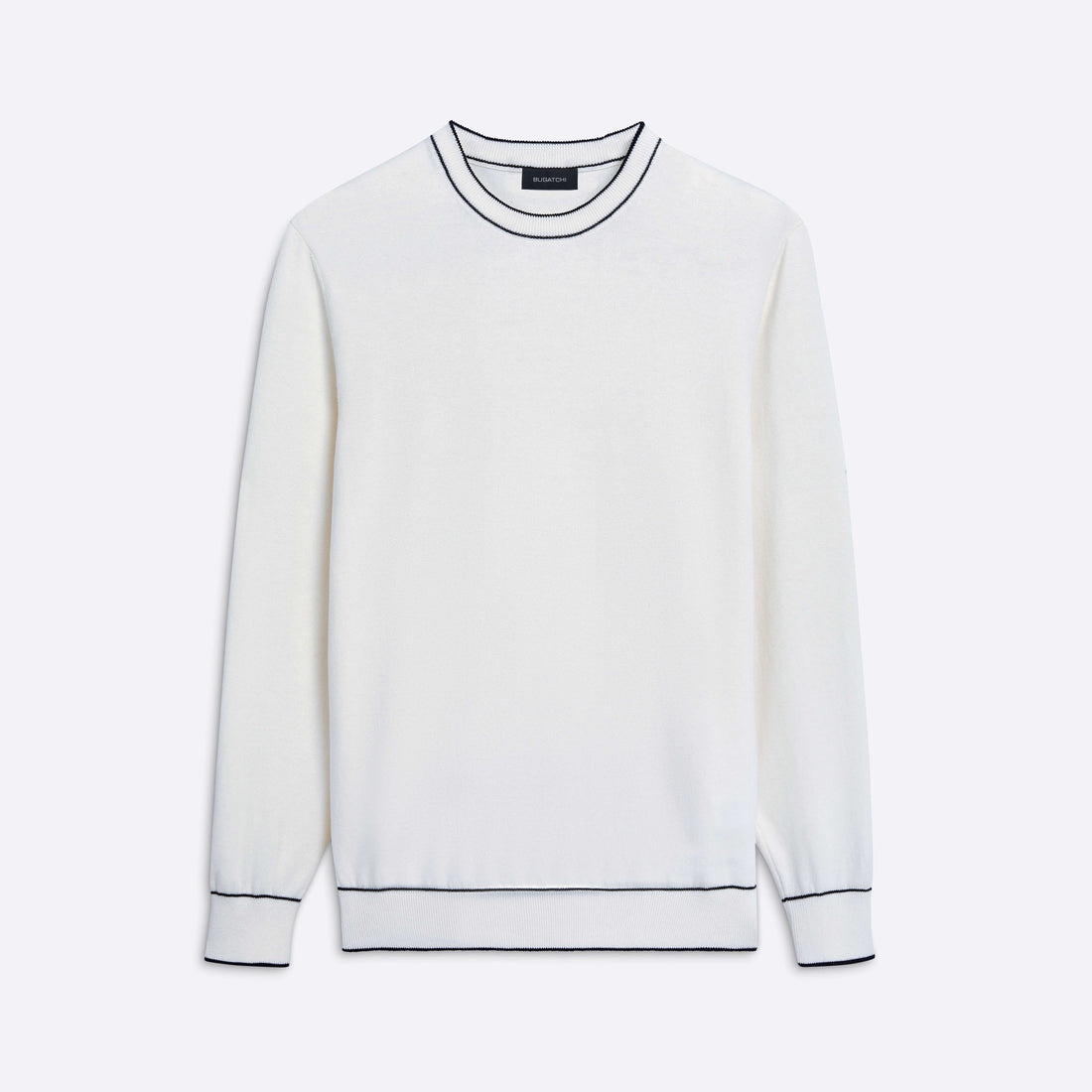 Solid Crew Neck Sweater