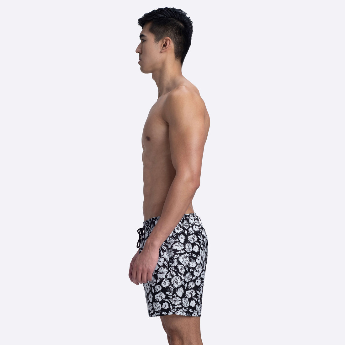 MAX Floral Print Swim Trunks