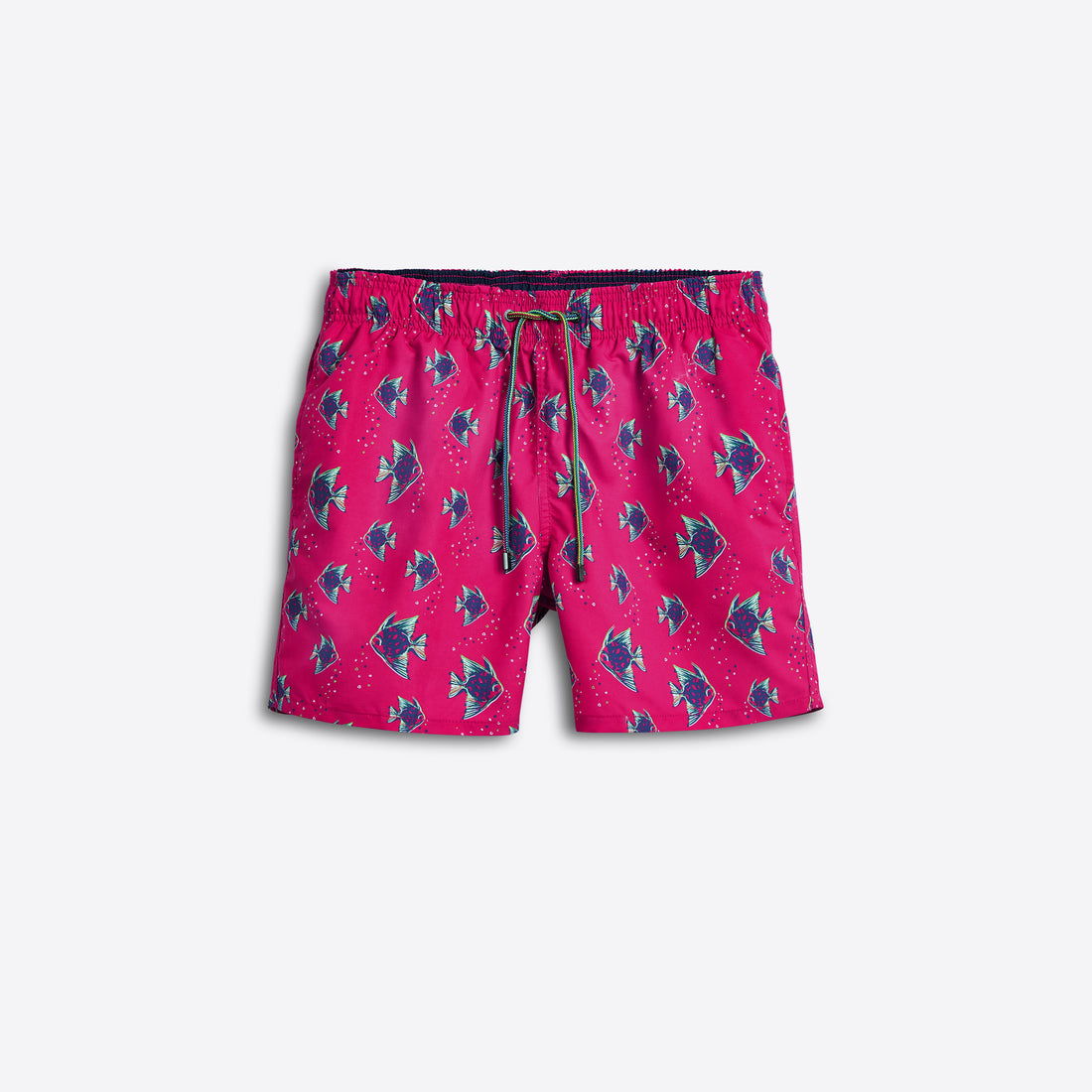 LENOX Fish Print Swim Trunks