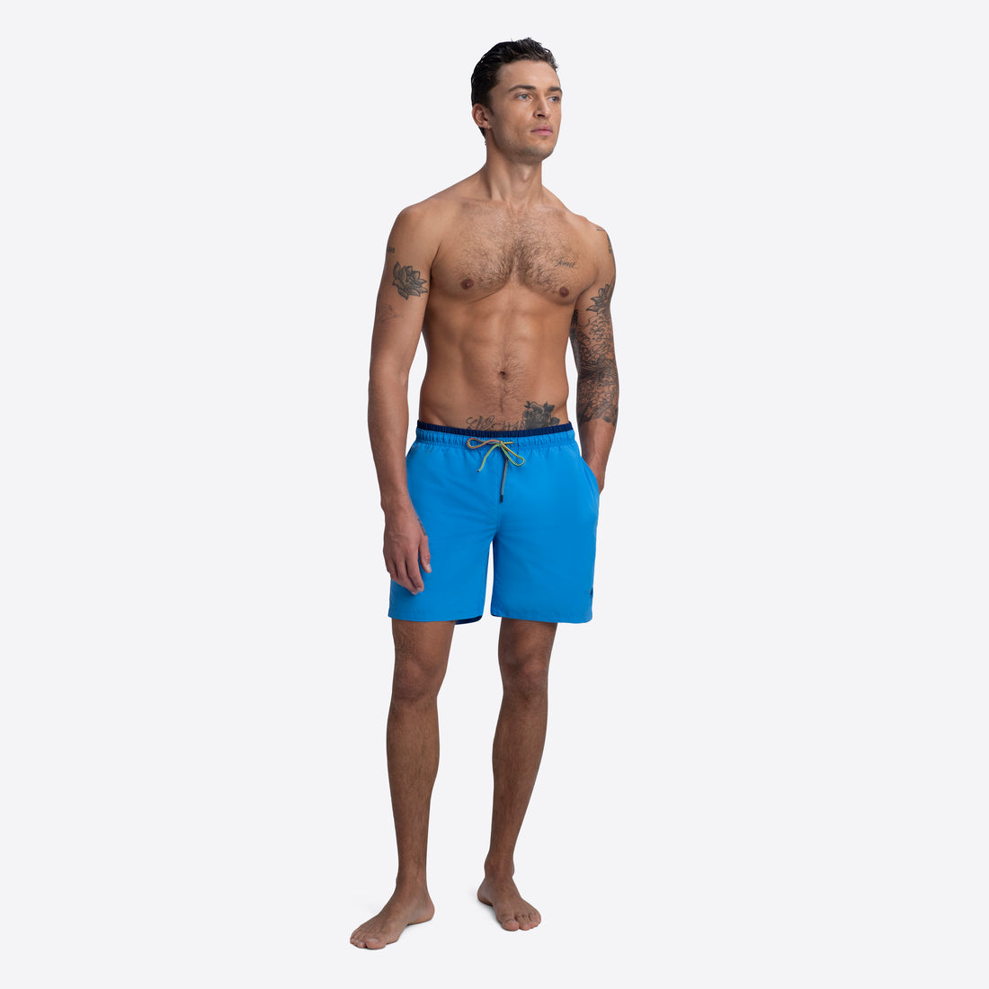 QUINN Solid Swim Trunks